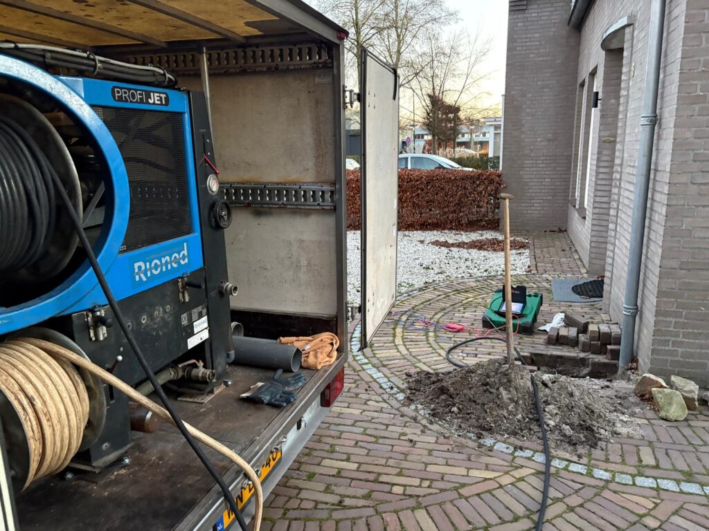 Rioolwerkzaamheden door Van Lieshout Riooltechniek in Bladel